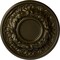 Ekena Millwork Odessa Ceiling Medallion (Fits Canopies up to 2 1/2"), Hand-Painted Green Gold, 7 1/2"OD x 1 1/8"P CM07ODGGS - alternate 1